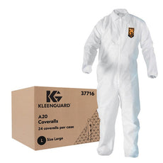 Kimberly Clark KLNGD A20 Coverall EWA Vend Wht L - 37716