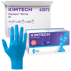 Kimberly Clark KT ELEMENT Nitrile Exam Lab Gloves M - 62872