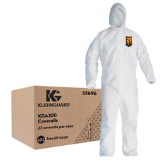 Kimberly Clark KLNGD,KGA300,CVHEWA,WHT,6XL,25 - 55696