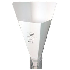 LevGo Eco-smartFunnel Disposable Paper Lab Funnel, Fsc Mix Credit, Mini 500/Cs - 19630