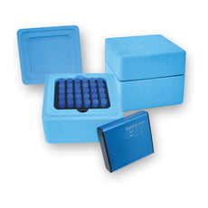 Ice Free Cool Box for 30 Tubes, 2mL, with Freezing Block, 1/pk, 1/cs - 200103