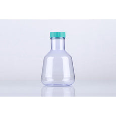 2L High Efficiency Erlenmeyer Flask with Baffles, with TPE Tube, 4/cs - C20122-AZB050A