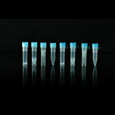 1.5 mL Self-Standing Vials, Natural Color Caps, Sterile, 50/pk, 500/box, 2000/cs - 634001-N