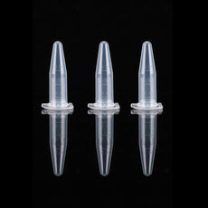 1.5ml Microcentrifuge Tube, Clear, Conical, Lock Cap, 500/pk, 5000/cs - 615001