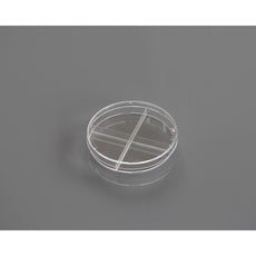 100 x 15 mm Petri Dish, X-Plate (4-section), stackable, sterile, 20/pk, 500/cs - 753031