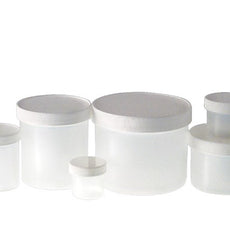 Qorpak Polypropylene Jars - Natural 24/Case - PLC-03713