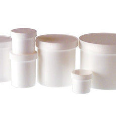 Qorpak Polypropylene Jars - Natural 112/Case - PLC-03714