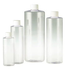 Qorpak PVC Cylinder Bottles 360/Case - PLA-05757