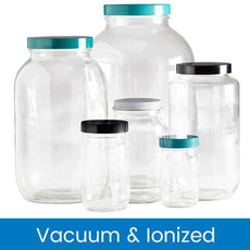 Qorpak Standard Wide Mouth Bottles, Vacuum & Ionized 24/Case - GLC-01787