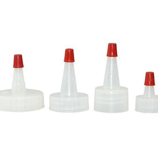 Qorpak Yorker Caps with Red Tip 144/Case - CAP-06049