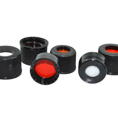 Qorpak Polypropylene Screw Thread Hole Caps with Septa for Chromatography Vials 3700/Each - CAP-07511