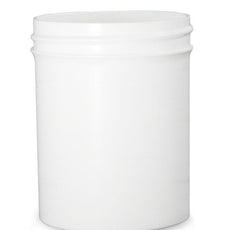 Qorpak Polypropylene Jars - White 112/Case - PLA-03351