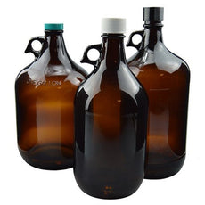 Qorpak Amber Glass Jugs 6/Case - 259531