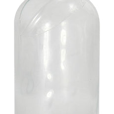 Qorpak Safety Coated Boston Round Bottles - Clear 30/Case - GLA-00939