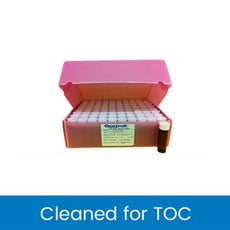 Qorpak Vials Cleaned for TOC 80/Case - GLC-06161