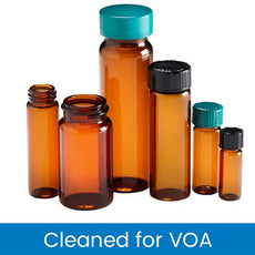 Qorpak Cleaned for Volatiles - VOA Vials 72/Case - GLC-07869