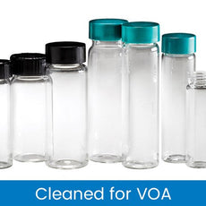 Qorpak Cleaned for Volatiles - VOA Vials 80/Case - GLC-01013