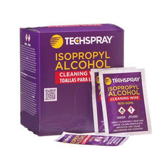 Techspray Individually wrapped wipes, 50ct - 1610-50PK