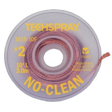 Techspray No-Clean Yellow #2 Braid - 10' - 1815-10F
