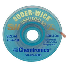 Chemtronics Soder-Wick Unfluxed - 75-4-10