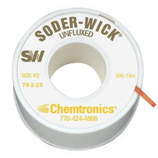 Chemtronics Soder-Wick Unfluxed - 70-2-25