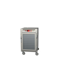 C5 6 Series Pass-Thru Heated Holding Cabinet, 1/2 Height, Stainless Steel, Full Length Clear Door/Full Length Clear Door, Lip Load Aluminum Slides