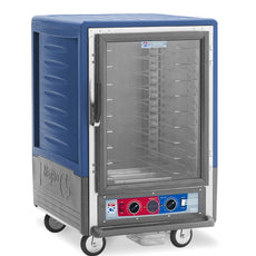 C5 3 Series Holding Cabinet with Insulation Armour, 1/2 Height, Combination Module, Full Length Clear Door, Universal Wire Slides, 120V, 1440W, Blue