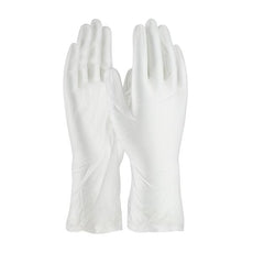 Single Use Class 100 Cleanroom Vinyl Glove - 12", Clear, Medium - VHC12M