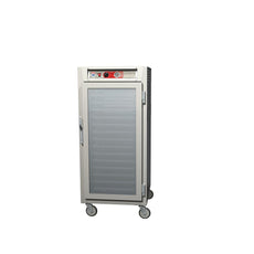 C5 6 Series Reach-In Heated Holding Cabinet, 3/4 Height, Aluminum, Full Length Clear Door, Universal Wire Slides