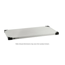 Super Erecta Solid Shelf, Standard Stainless Steel, 24" x 24"
