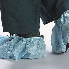 Shoe Cover 16" NonSkid Conductive PE Strip Blue L Bag of 100