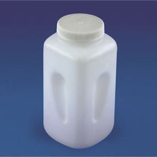 Wide Mouth Square Bottle, Pp, 4000ml - 33511