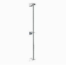 Metro 33PDFS Super Erecta Wall Mount Post, Stainless Steel, 33" H