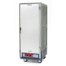 C5 3 Series Holding Cabinet with Insulation Armour, Full Height, Heated Holding Module, Full Length Solid Door, Universal Wire Slides, 120V, 2000W, Gray