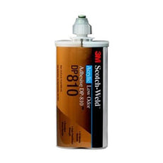 3M Scotch-Weld DP810 Low Odor Acrylic Adhesive Tan 200 mL Duo-Pak Cartridge - DP810 TAN 200ML DUO-PAK