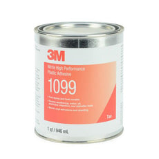 3M 1099 Nitrile High Performance Plastic Adhesive Solvent Tan 1 qt Can - 1099 1 QUART