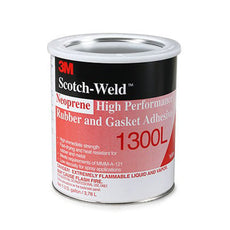 3M 1300L Neoprene High Performance Rubber and Gasket Adhesive Solvent Yellow 1 gal Can - 1300L 1 GALLON CONTAINER