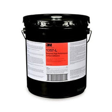 3M 1357L Neoprene High Performance Contact Adhesive Solvent Gray 5 gal Pail - 1357L GRAY/GREEN 5GL PL