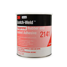 3M 2141 Neoprene Rubber and Gasket Adhesive Solvent Light Yellow 1 gal Pail - 2141 1 GALLON CONTAINER