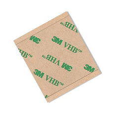 3M VHB F9460PC Adhesive Transfer Tape Clear 2 in x 2 in Square 5 Pack - F9460PC 2IN X 2IN