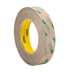 3M 467MP Adhesive Transfer Tape Clear 1 in x 20 yd Roll - 467MP 1IN X 20YD