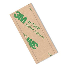 3M 467MP Adhesive Transfer Tape Clear 1 in x 3 in Strip 5 Pack - 467MP 1IN X 3IN