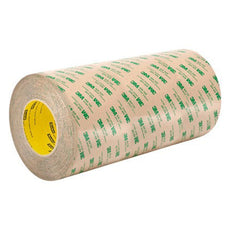 3M 468MP Adhesive Transfer Tape Clear 12 in x 20 yd Roll - 468MP 12IN X 20YD