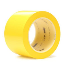 3M 471 Vinyl Tape Yellow 2 in x 36 yd Roll - 471 YELLOW 2IN X 36YDS