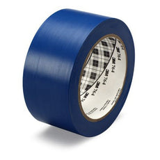 3M 764 General Purpose Vinyl Tape Blue 2 in x 36 yd Roll - 764 BLUE 2IN X 36YDS