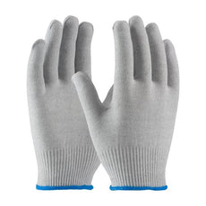 Seamless Knit Nylon / Carbon Fiber Electrostatic Dissipative (ESD) Glove, Gray, Large - 40-6410/L
