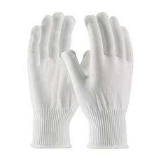 Medium Weight Seamless Knit Nylon Clean Environment Glove - 10 Gauge, White, Large - 40-750/L