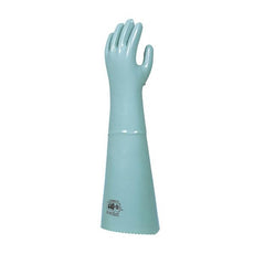 Polyurethane Solvent Glove with Cotton Lining - 19", Green, Large - 44055L