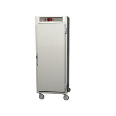 C5 8 Series Pass-Thru Heated Holding Cabinet, Full Height, Stainless Steel, Full Length Solid Door/Full Length Clear Door, Lip Load Aluminum Slides