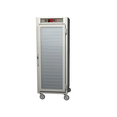 C5 6 Series Pass-Thru Heated Holding Cabinet, Full Height, Aluminum, Full Length Clear Door/Full Length Clear Door, Lip Load Aluminum Slides